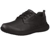 Skechers Homme Delson- Antigo Baskets, Noir Black Leather Bbk, 42.5 EU