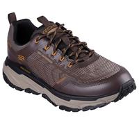 Skechers Homme D'Lux Journey Defender Stitch Chaussure de randonnée, Brown Synthetic/Textile/Trim, 46 EU