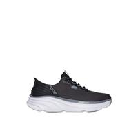 Skechers Slip-ins Relaxed Fit: D'Lux Vapor Chaussures Moyen Width en Noir/Gris Anthracite, Pointure 46, Vegan