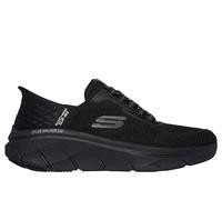Skechers Homme D'lux Walker 2.0 Rezinate Hands Free Slip-in Baskets, Noir, 40 EU