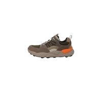 Skechers Homme Dortoir Bendino Baskets, Maille Cuir Taupe Foncé, 41 EU