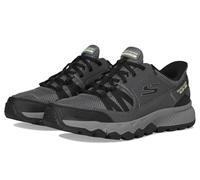 Skechers Homme Dynamite at Escapar Hands Free Slip-in Basket, Gris foncé, Noir, 41 EU Large