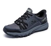 Skechers Chaussures à enfiler Dynamite à Escapar – Cuir/Textile fusain/noir – 48,5 EU