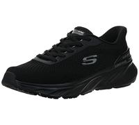 Skechers Homme Edgeride Erlson Basket, Black Knit/PU, 42 EU