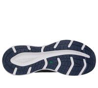 Skechers Homme Edgeride Konzo Basket, Navy Mesh/Orange PU, 45.5 EU