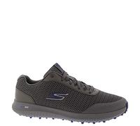 Skechers Homme Elite 5 Range Relaxed Fit Waterproof Spikeless Golf Shoe Basket, Anthracite Navy Blue, 45 EU Large
