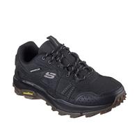 Skechers Homme Equalizer 5.0 Trail Solix Creek Basket, Black Leather/Textile/Trim, 45 EU