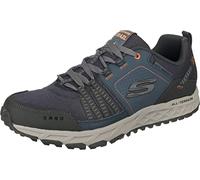Skechers Baskets Escape Plan Homme Bleu marine/orange Taille 42 EU