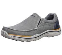 Skechers Homme Avillo attendu Mocassin, Bleu, 42.5 EU