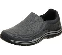 Skechers Homme Expected Gomel Mocassins à Enfiler, Gris, 41 EU XX-Large