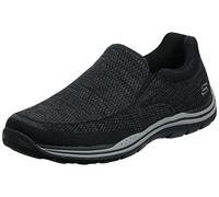 Skechers Homme Expected Gomel Mocassins à Enfiler, Noir, 42.5 EU