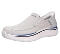 Skechers Homme Fenick remaxed À Enfiler, Toile délavée Grise, 48.5 EU