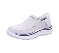 Skechers Homme Fenick remaxed À Enfiler, Toile délavée Grise, 45 EU