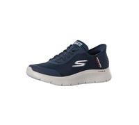 Skechers Homme Free Slip-ins: Go Walk Flex Hands Up Sneaker Basket, Navy and Grey Textile/Synthetic, 43 EU