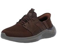 Skechers Homme Garner-Newick Hands Free Slip-in Mocassin, Marron, 45 EU X-Large