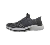 Skechers Homme Garner Newick Slip-In ENTRAINEUSE, Black Textile / Synthetic, 41 EU