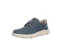 Skechers Homme Garza Clive Baskets, Blue Canvas, 46 EU