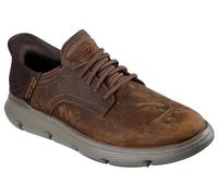 Skechers Garza Gervin Chaussures à enfiler pour homme, marron, 10.5 Wide