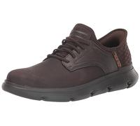 Skechers Homme Garza Gervin Chaussures, Brown, 47.5 EU