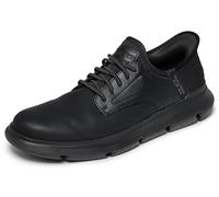 Skechers Baskets Garza – Cuir, à enfiler – Noir Taille 42