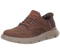 Skechers Mocassins Homme Garza Gervin – Technologie Slip-in – Marron 48,5 EU Large