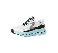 Skechers Homme Glide-Step Altus Basket, Bordure Bleue en Maille thermofusible Blanche, 42 EU