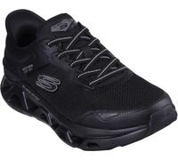 Skechers Homme Glide-Step Altus Turn Out Basket, Black Mesh/Duraleather, 47.5 EU