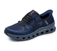 Skechers Slip-ins: Glide-Step Pro Shoes Moyen Width en Bleu Marine/Gris Anthracite, Pointure 45, Vegan, Lavable en machine