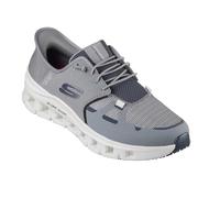 Skechers Homme Glide-Step Pro SR Chaussures de Travail, Gray Charcoal Textile Synthetic, 41.5 EU