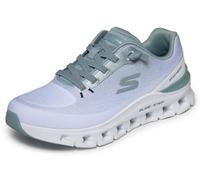 Skechers Homme Glide-Step Pro WAVERRA Chaussures de Sport Slip ins, Blanc Bleu, 43 EU