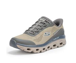 Skechers Homme Glide-Step Sole Hands Free Slip-in Basket, Feuille d'olive pour Moi Leaf It to Me, 45 EU