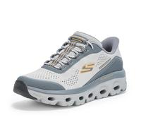 Skechers Homme Glide-Step Sole Hands Free Slip-in Basket, Gris, 40.5 EU Large