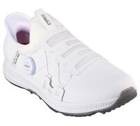 Skechers Homme Go Elite 5 Arch Fit Waterproof Slip in Golf Shoe Basket, Blanc Opulenter Garten, 42 EU