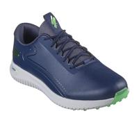 Skechers Homme Go Golf Max 3 Basket, Bordure synthétique Bleu Marine Citron, 42 EU