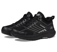 Skechers Homme Go Run Consistent 2.0 100% Waterproof Basket, Black Leather/Textile, 44.5 EU