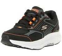 Skechers Homme Go Run Consistent 2.0 Baskets, Black and Orange Leather/Textile, 42 EU