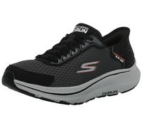 Skechers Homme Go Run Consistent 2.0 Empowered Basket, Black and Charcoal Textile/Synthetic, 44 EU