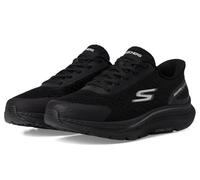 Skechers Homme Go Run Consistent 2.0 Worldview Basket, Black Textile, 42.5 EU