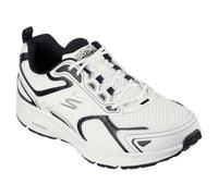 Skechers Homme Go Run Consistent Basket, Blanc/Noir, 44 EU