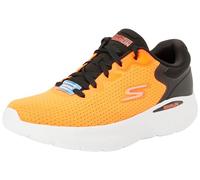 Skechers Homme GO Run Lite Anchorage ANCRAGE, Orange and Black Textile/Synthetic, 44.5 EU