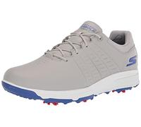 Skechers Homme Go Torque Pro Waterproof Golf Shoe Basket, Grey and Blue Sole, 47.5 EU