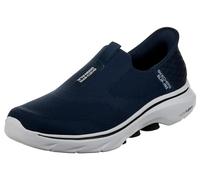 Skechers Homme Go Walk 7 Easy on 2 Basket, Bleu Marine, 47.5 EU