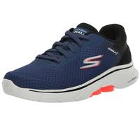 Skechers Homme Go Walk 7-The Construct Basket, Bleu Marine Noir, 43 EU