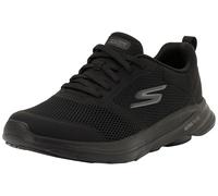 Skechers Homme Go Walk 8 Idris Basket, Black Textile/Trim, 42 EU