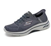 Skechers Homme Go Walk Arch Fit 2.0 Grand Select 2 Basket, Charcoal and Red Textile, 44 EU