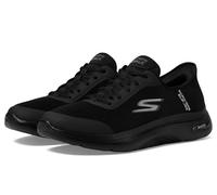 Skechers Homme Go Walk Arch Fit 2.0 Simplicity 2 Basket, Black Textile Synthetic, 45.5 EU