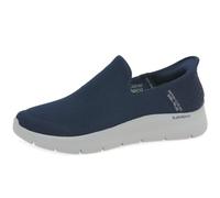 Skechers Homme GO Walk Flex Basket, Navy Textile, 46 EU
