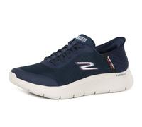 Skechers Homme Go Walk Flex-Hands Up Basket, Bleu Marine, 41.5 EU