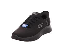 Skechers Homme Go Walk Flex-New World Basket, Black Textile/Synthetic, 44 EU