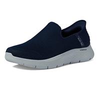 Skechers - Go Walk Flex - Baskets Slip-ins® (à Enfiler sans Les Mains) pour Homme, Bleu Marine, 9 X-Wide